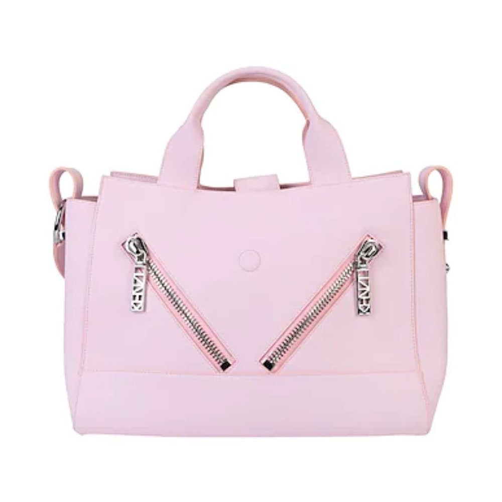 New Authentic Kenzo Kalifornia medium soft pink leather bag crossbody